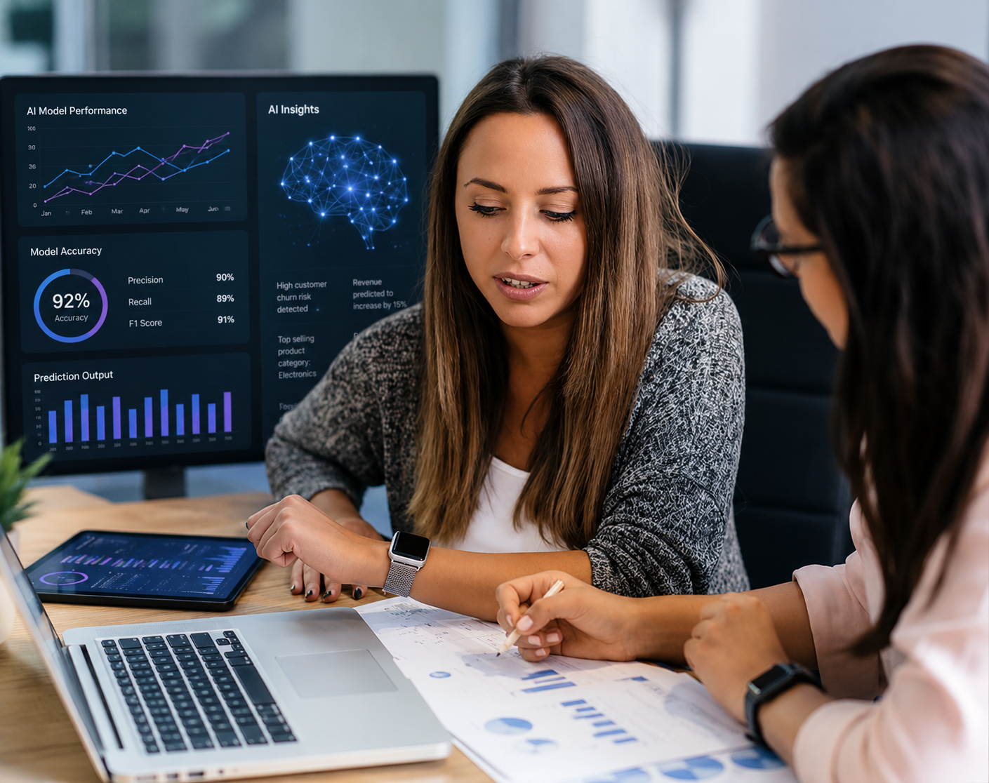 AI Dashboard / Machine Learning Analytics